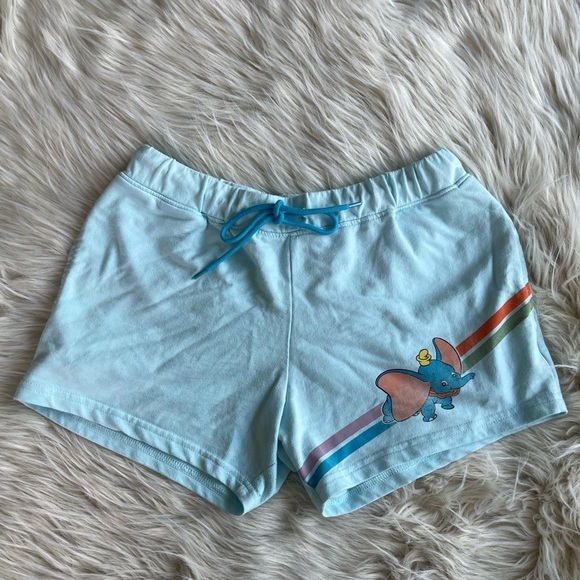 Disney Women's Dumbo Causal Lounge Drawstring Shorts With Pockets Size Small - Picture 3 of 5